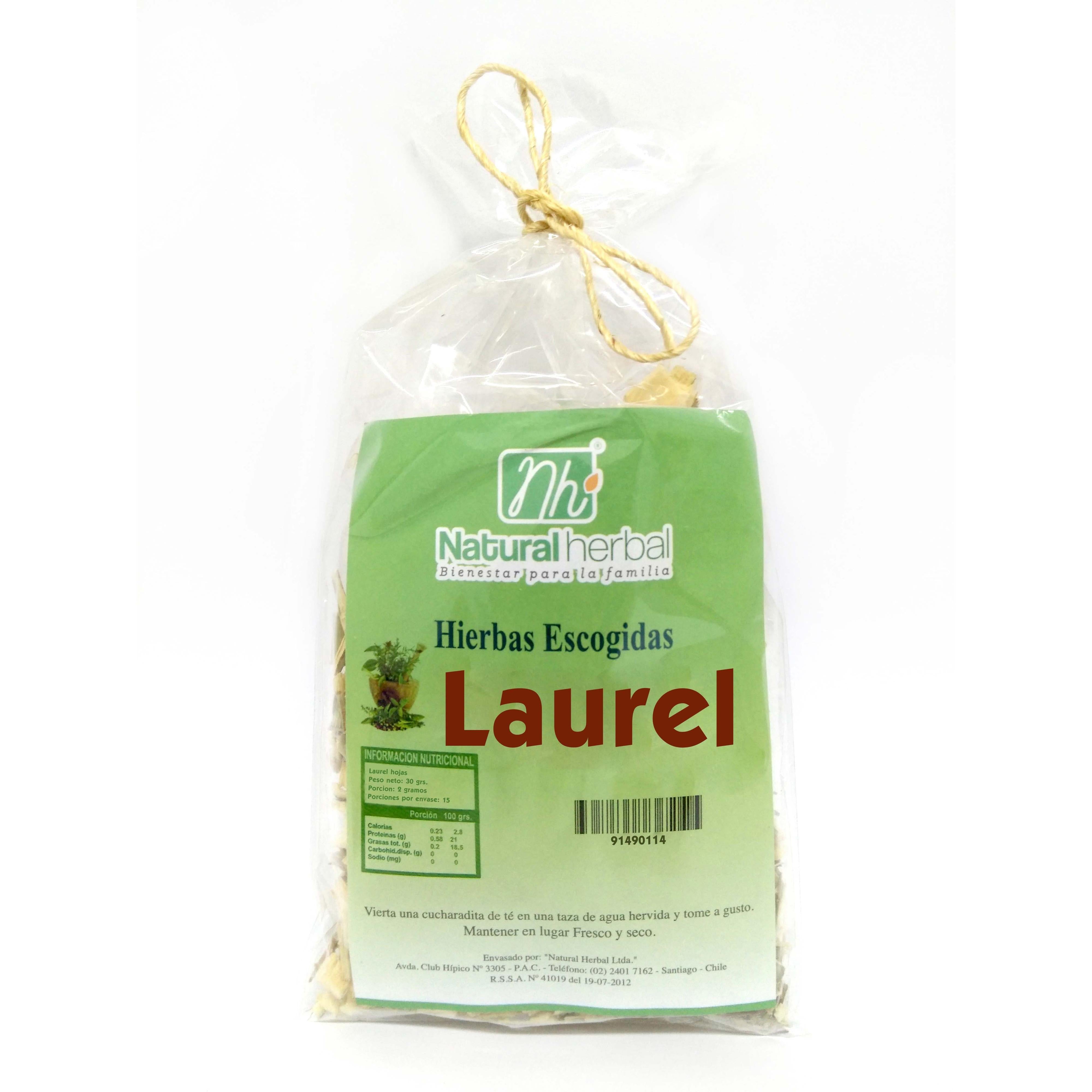 Hojas de Laurel 30gr- Natural Herbal-Té/Café/Infusiones-Mercado Silvestre