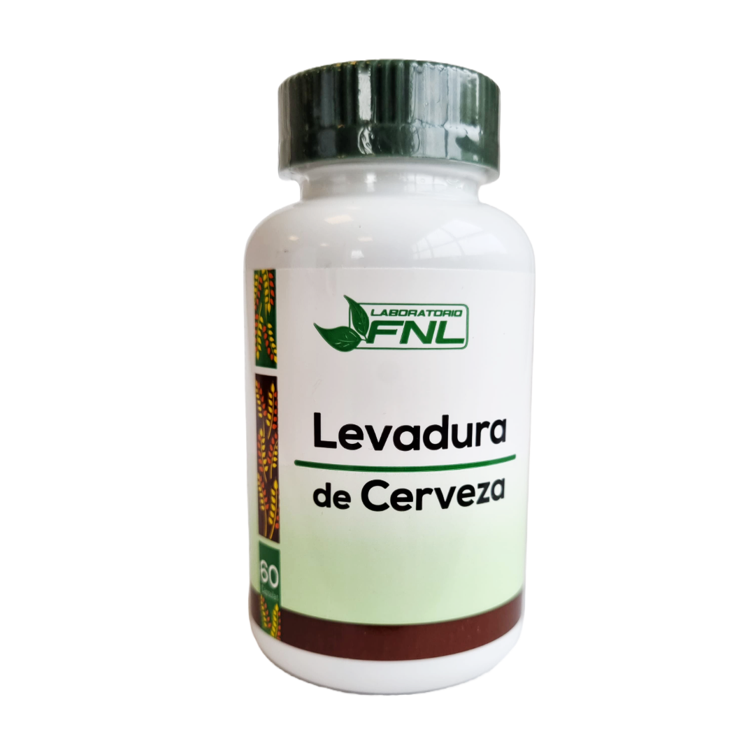 Levadura de Cerveza 280mg 60 Cápsulas (1 mes) - FNL-Vitaminas-Mercado Silvestre
