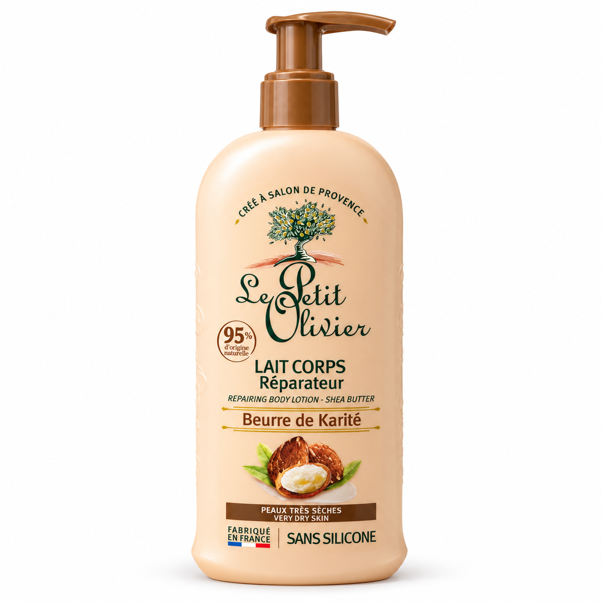Loción Corporal Reparadora Manteca de Karité Piel Muy Seca 250ml - Le Petit Olivier