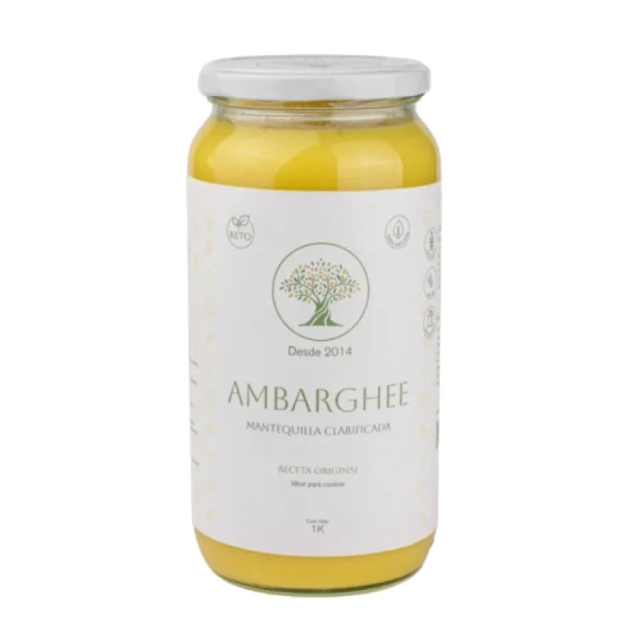 Ghee Mantequilla Clarificada 1 kg- Ambar Ghee