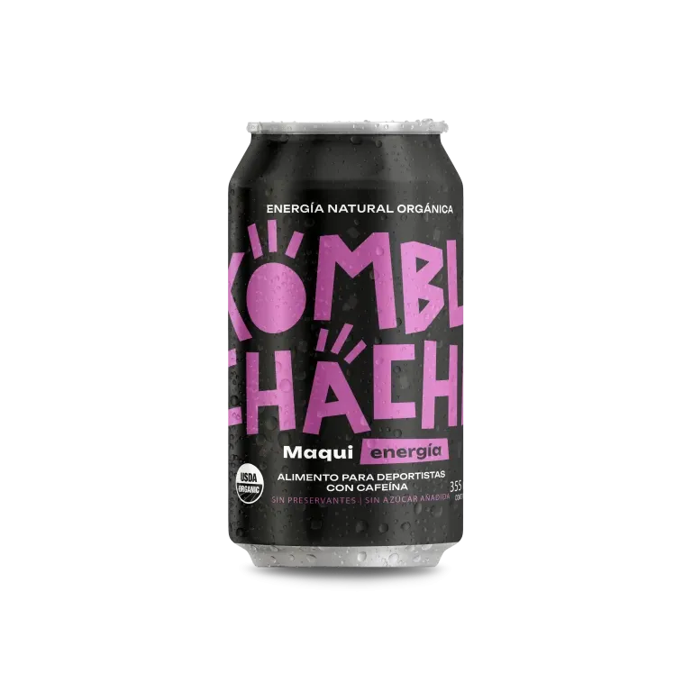 Kombucha Maqui Sin Azúcar 355ml - Kombuchacha