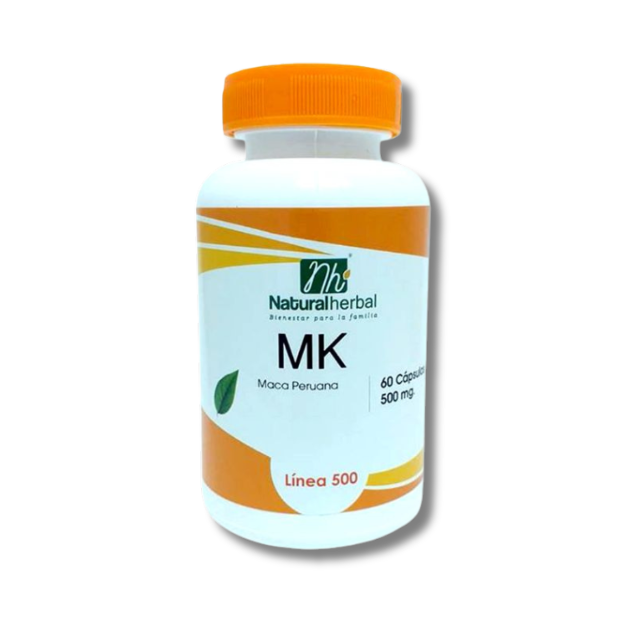 MK Maca Peruana 500mg 60 Cápsulas (1 mes) - Natural Herbal