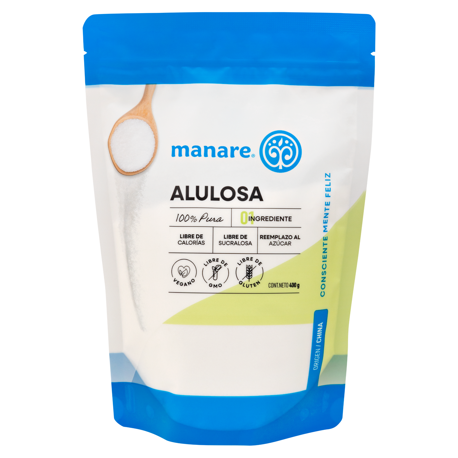 Alulosa 400gr Sin Gluten - Manare