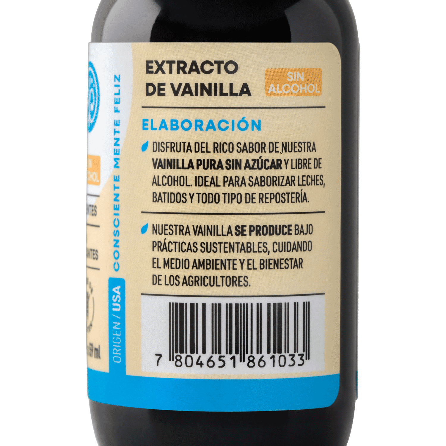 Extracto Puro de Vainilla Sin Alcohol 59ml - Manare-Especias y Condimentos-Mercado Silvestre