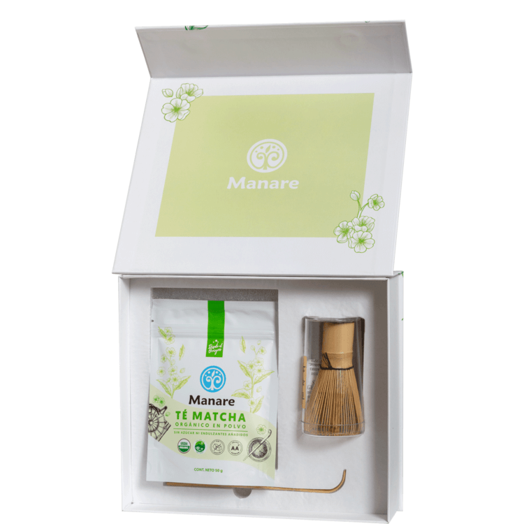 Té Matcha Gift Box Orgánico - Manare-Té/Café/Infusiones-Mercado Silvestre