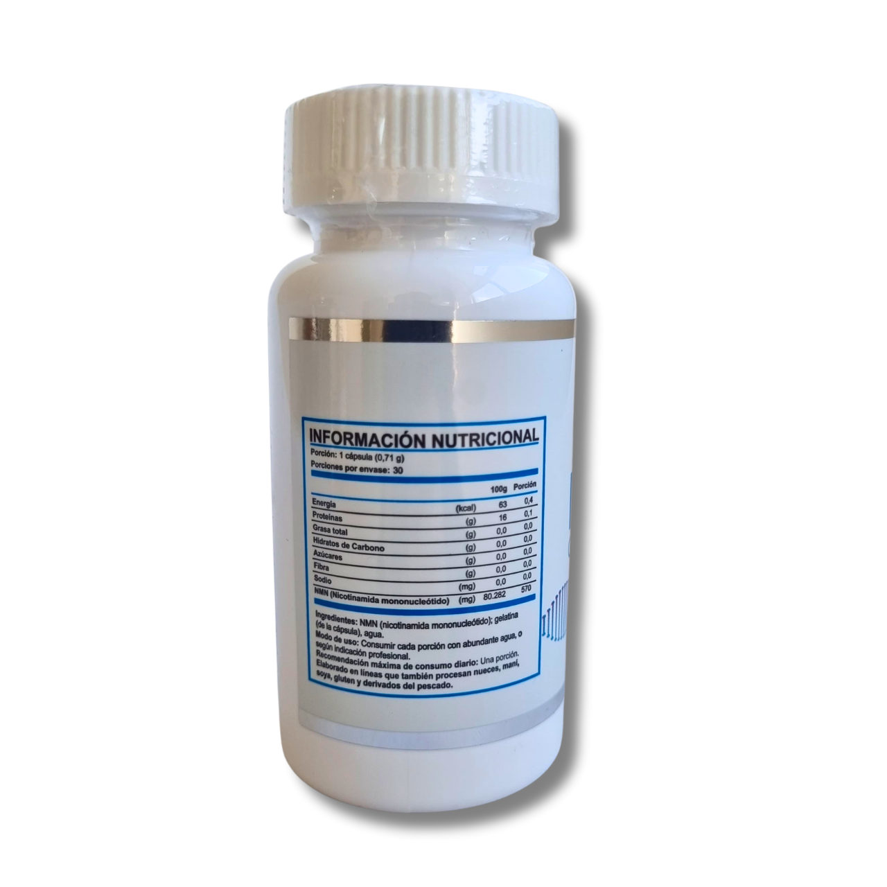 NMN (Nicotinamida Mononucleótido) 570mg 30 Cápsulas (1 mes) - FNL