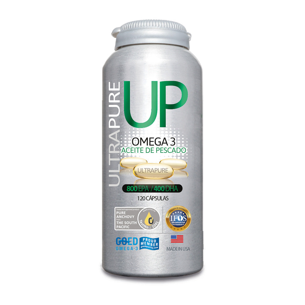 Omega 3 Up UltraPure 120 Cápsulas (2 meses) - Newscience-Vitaminas-Mercado Silvestre
