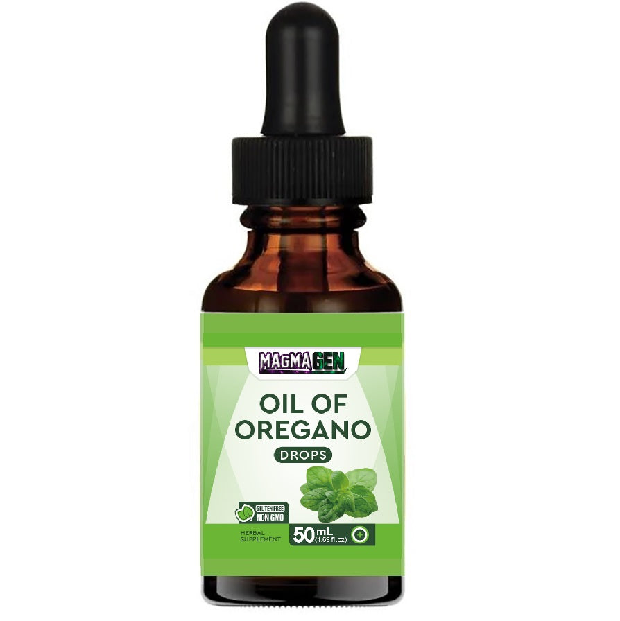 Aceite de Orégano Orgánico (75% Carvacrol - 4% Timol) Sin Gluten 50ml – Magmagen