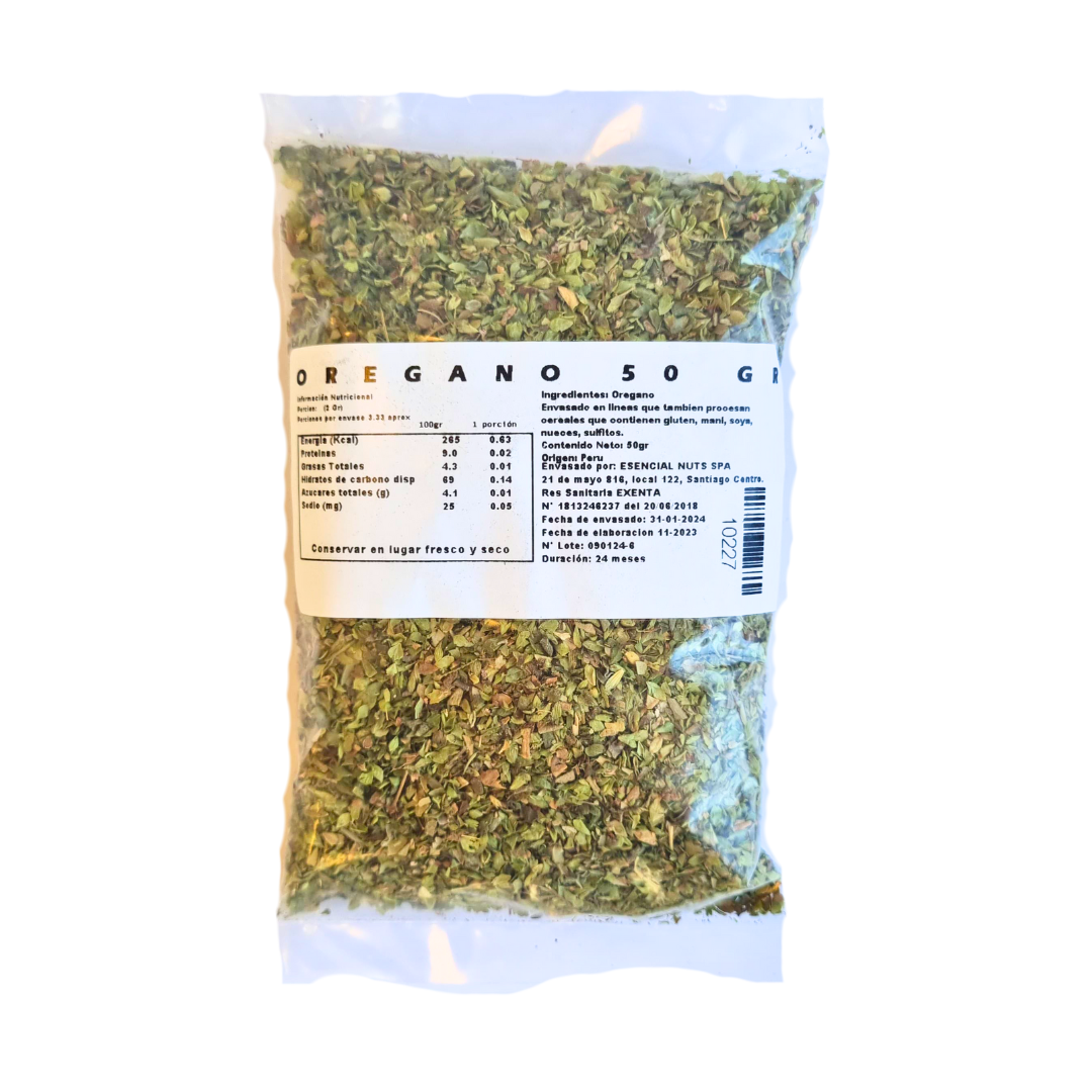 Orégano 50gr - Esencial Nuts-Especias y Condimentos-Mercado Silvestre