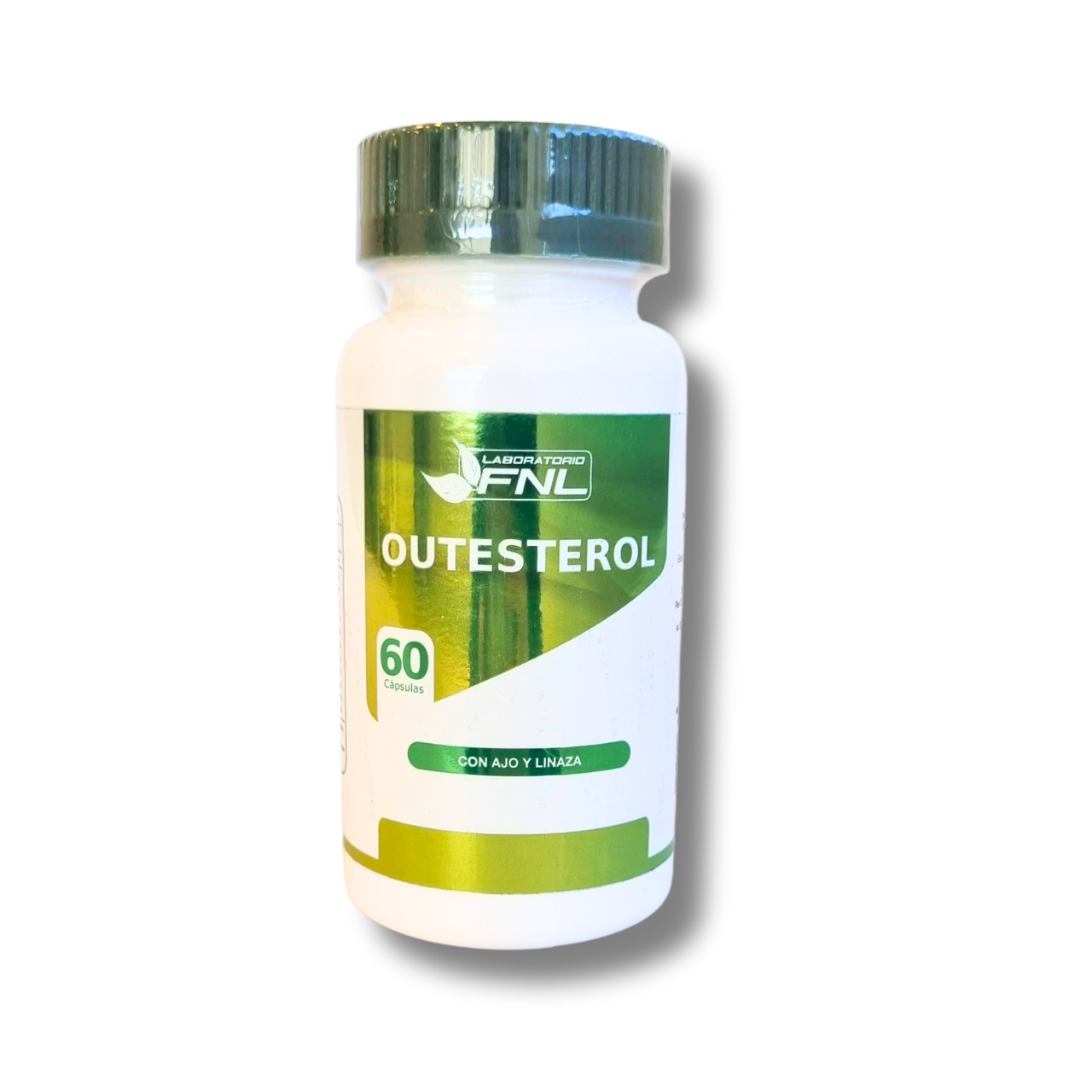 Outlesterol (Linaza + Ajo + Lecitina de Soya + Alfalfa) 60 Cápsulas (1 mes) - FNL