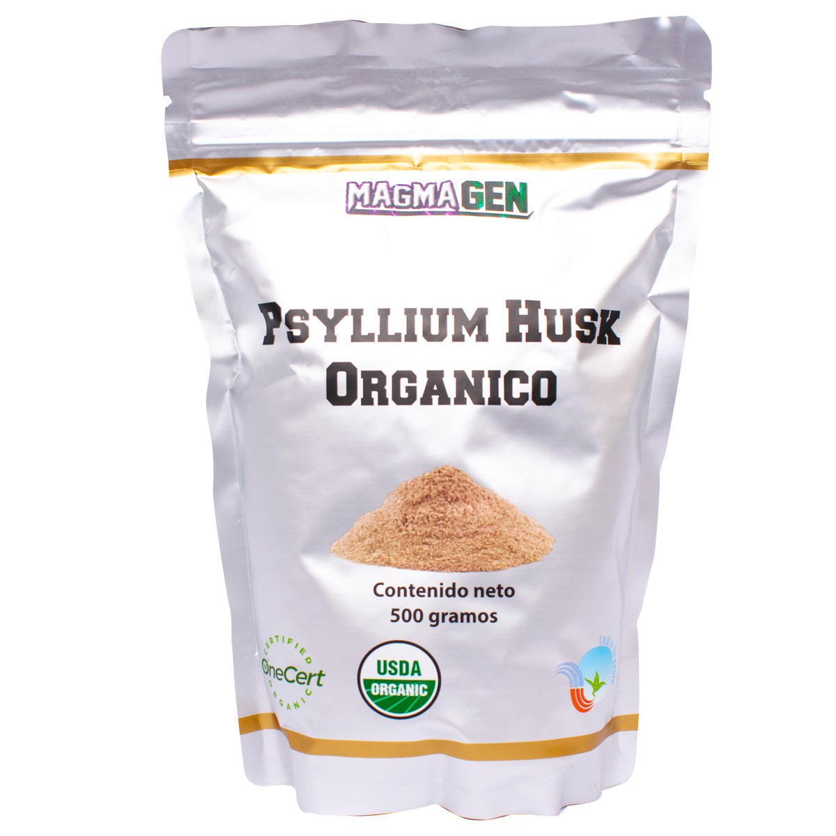 Psyllium Husk Orgánico 500gr - Sin Gluten - Magmagen
