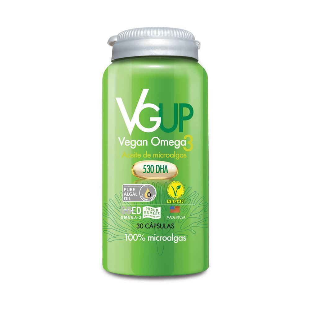 Vegan Omega 3 Up 530 DHA 30 Cápsulas Blandas (1 mes) - Newscience-Vitaminas-Mercado Silvestre