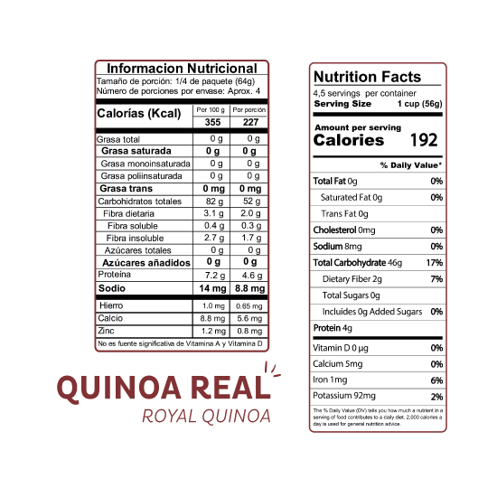 Sedani Quinoa Real Sin Gluten 250gr - El Dorado