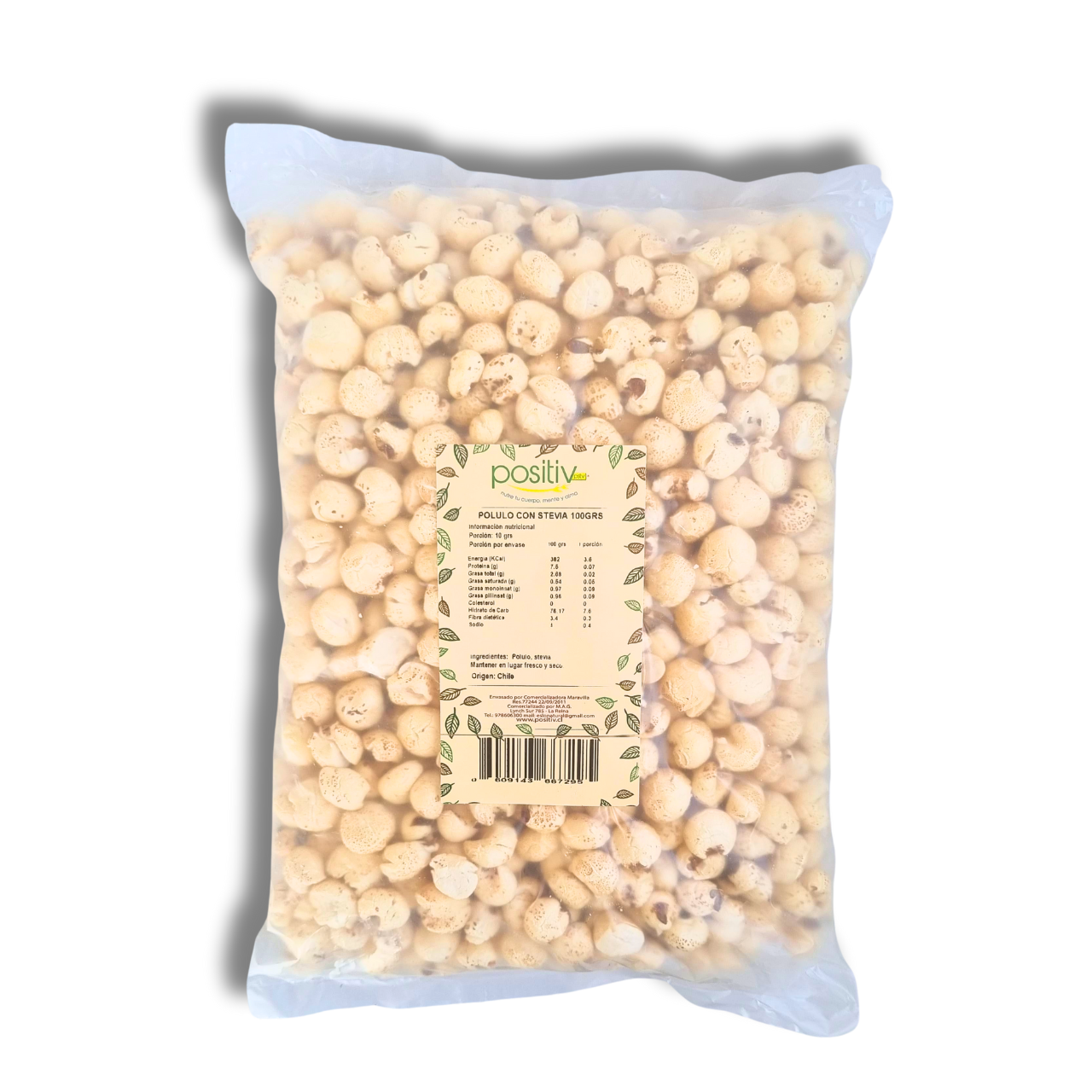 Polulo de Maíz con Stevia 100g – Positiv