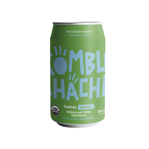 Kombucha Cedrón Sin Azúcar 355ml - Kombuchacha-Té/Café/Infusiones-Mercado Silvestre