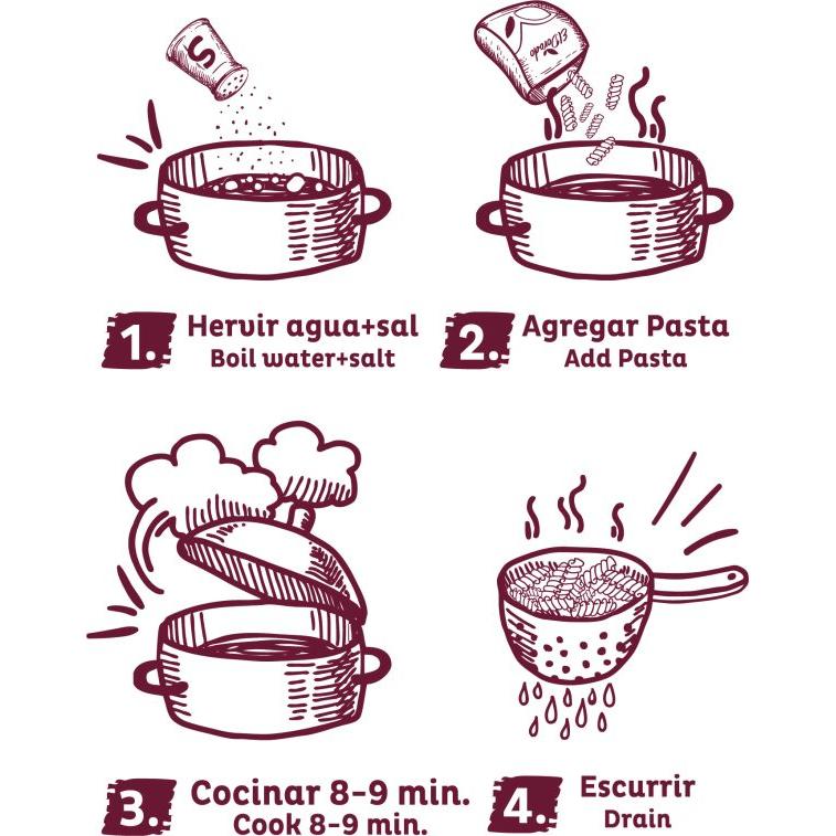 Fusilli Quinoa Real Sin Gluten 250gr - El Dorado-Arroz y Granos-Mercado Silvestre