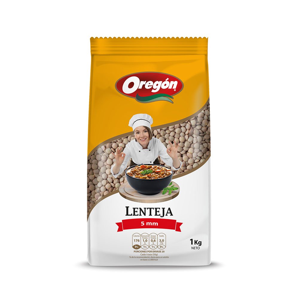 Lentejas 5mm 1kg - Oregon-Legumbres-Mercado Silvestre