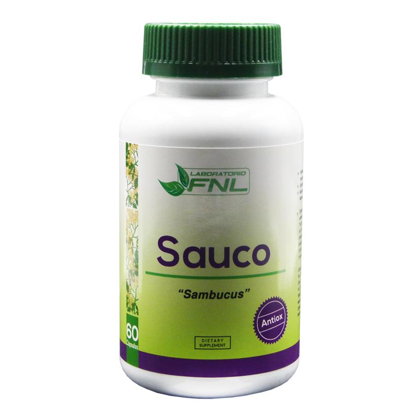 Sauco 60 Cápsulas (1 mes) - FNL-Vitaminas-Mercado Silvestre