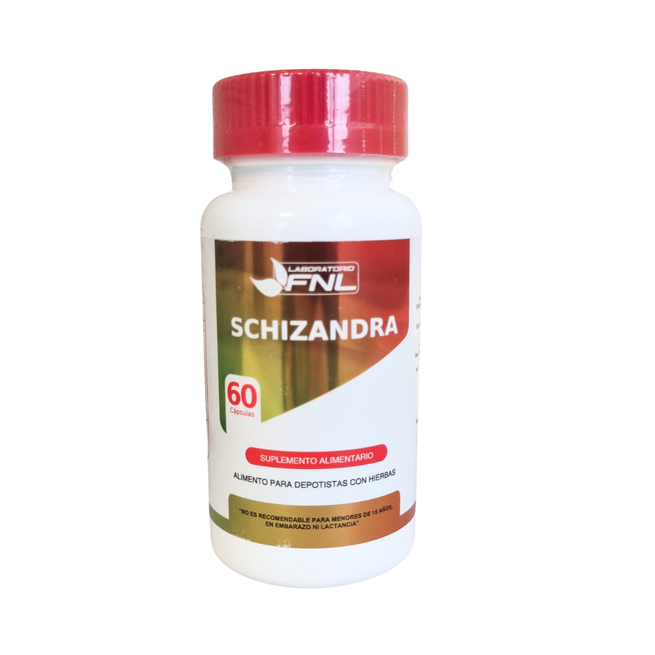 Schizandra 560mg 60 Cápsulas (1 mes) - FNL-Vitaminas-Mercado Silvestre