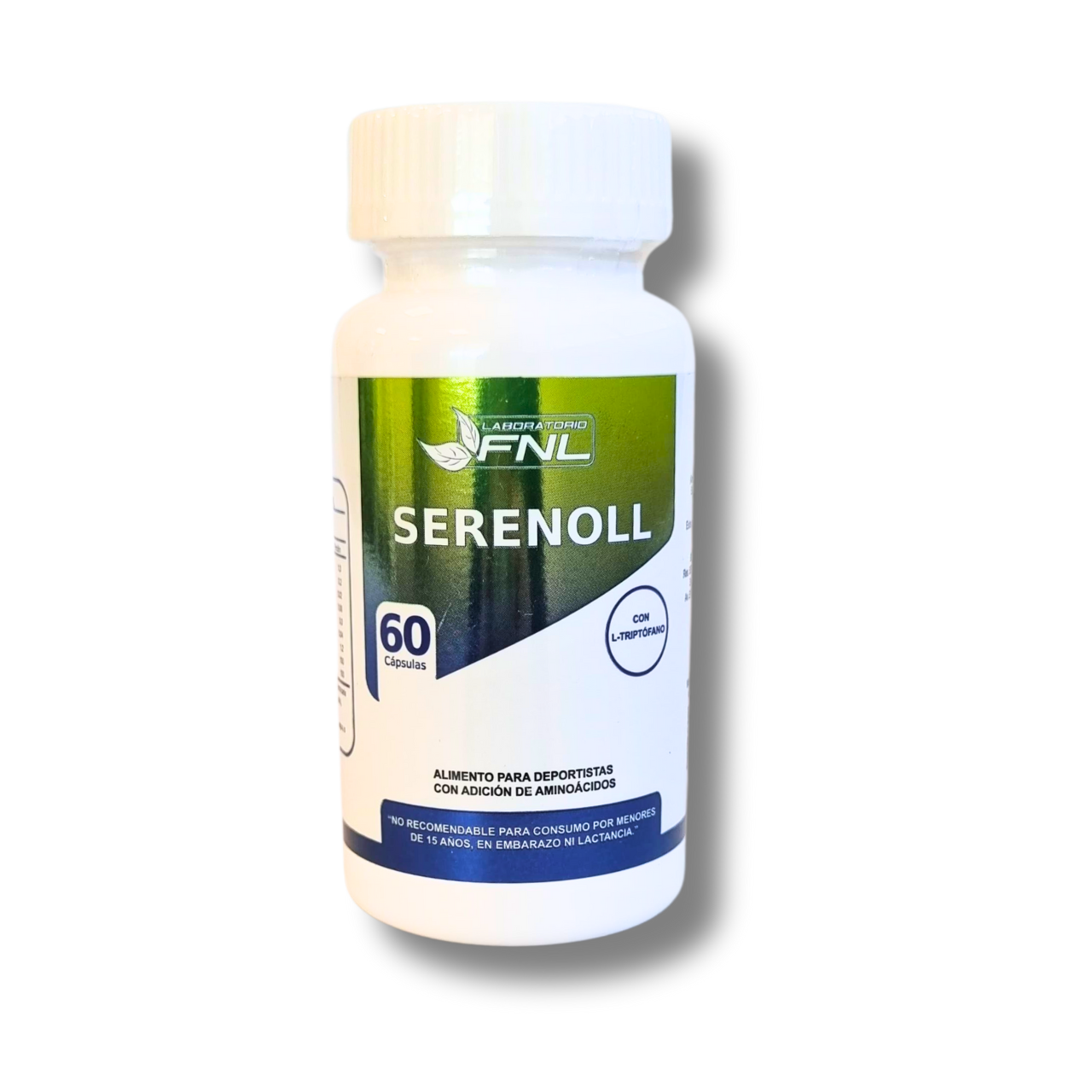 Serenoll (Cedron + Manzanilla + Naranjo + Romero + L-Tirosina + L-Triptofano) 60 Cápsulas (1 mes) - FNL