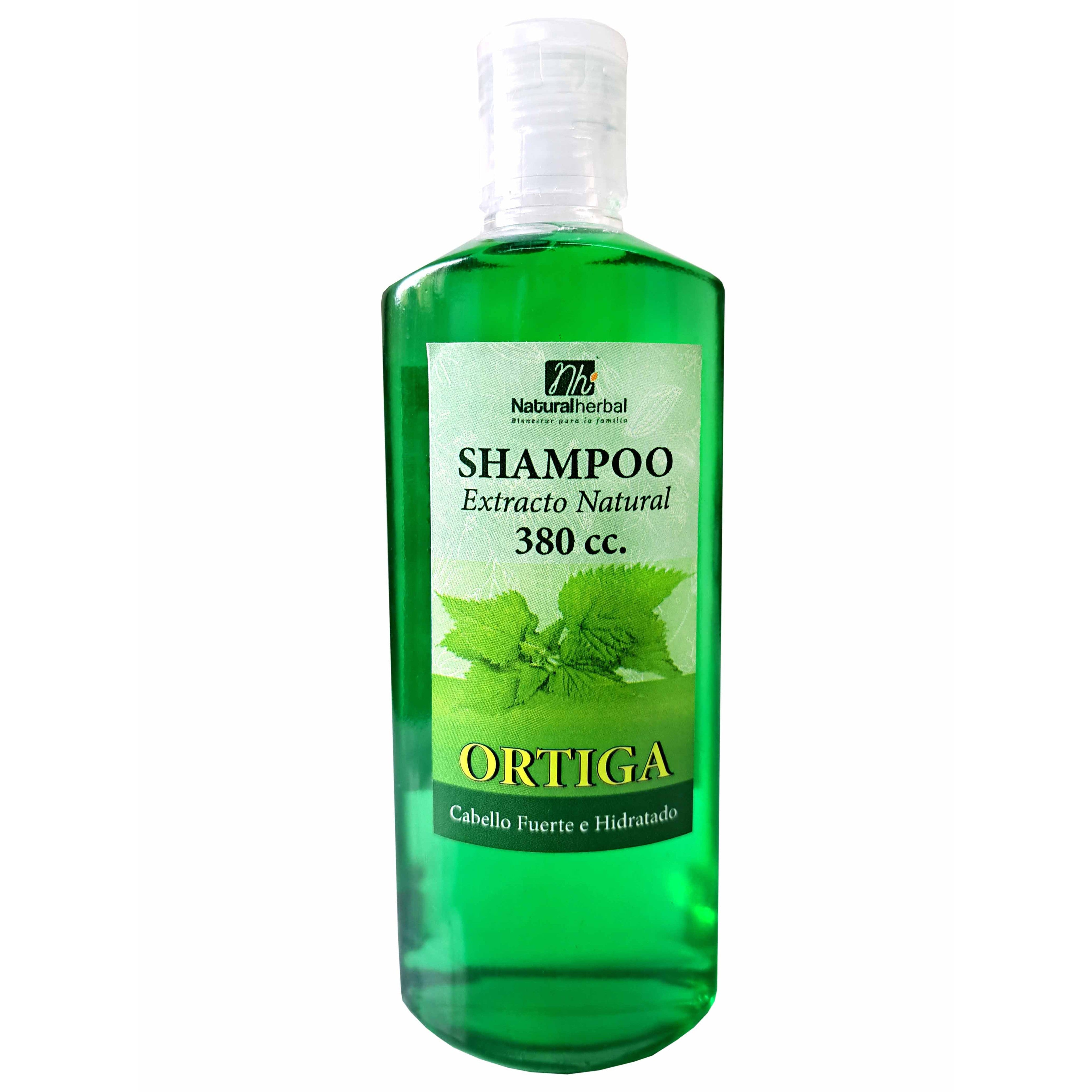 Shampoo Ortiga Anticaída 380ml - Natural Herbal-Belleza Natural-Mercado Silvestre