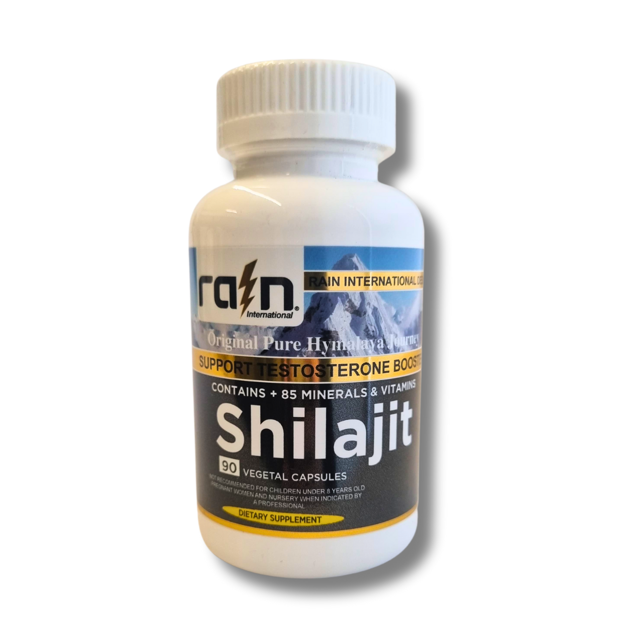 Shilajit 500mg 90 Cápsulas Vegetales (1,5 meses) - Rain
