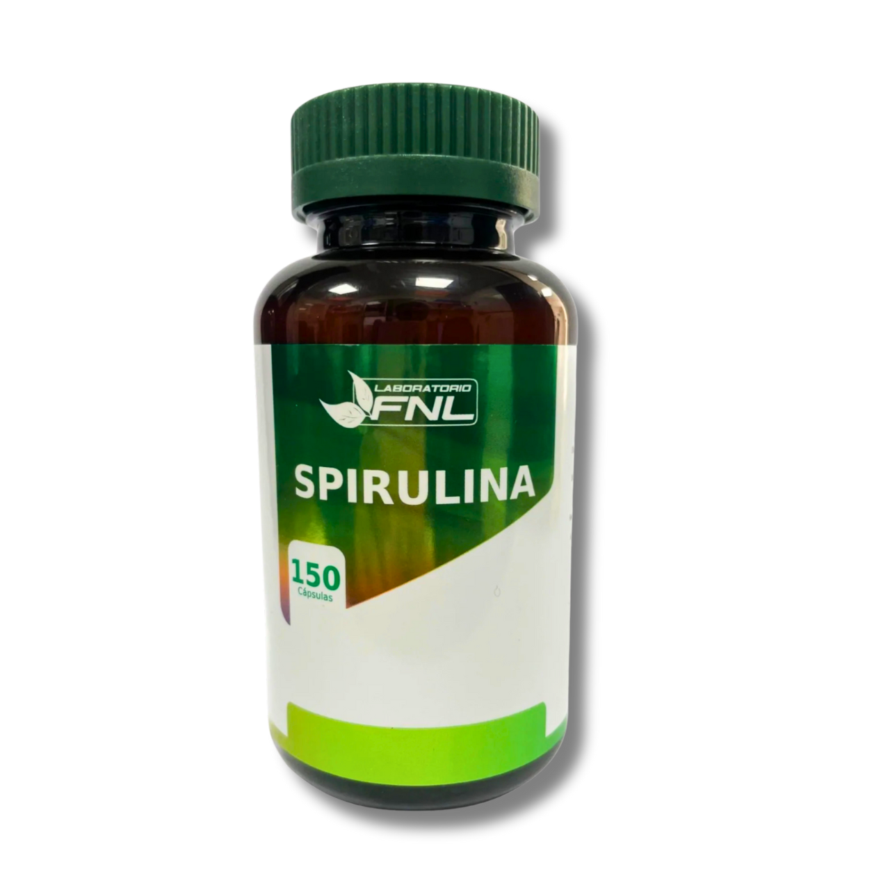 Spirulina 400mg 150 Cápsulas - FNL-Vitaminas-Mercado Silvestre