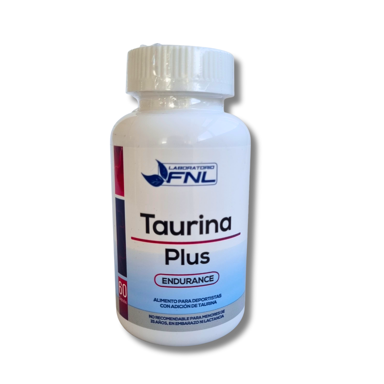 Taurina Plus 400mg 60 Cápsulas (1 mes) - FNL