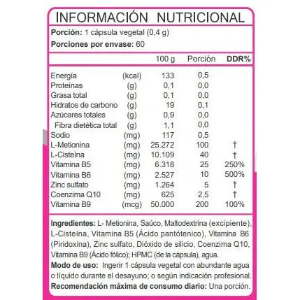 Vital Hair for Women (Anticaída) 60 Cápsulas Vegetales (2 meses) - FNL