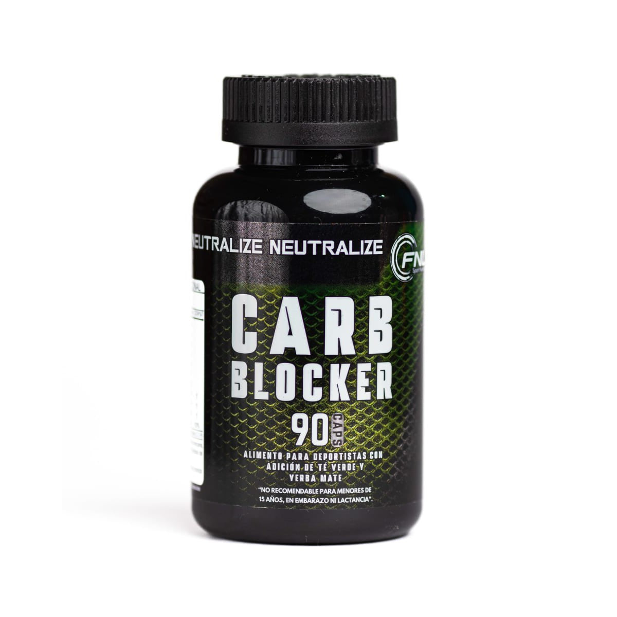 Carb Blocker Bloqueador de Carbohidratos 90 Cápsulas (1,5 meses) - FNL-Vitaminas-Mercado Silvestre