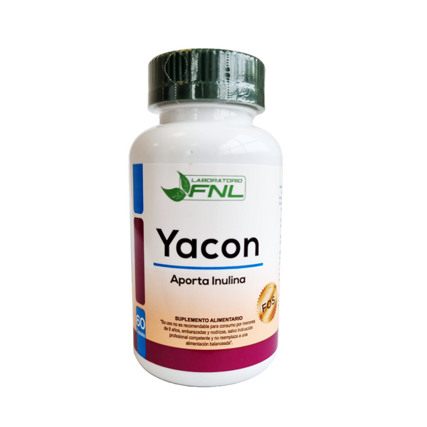 Yacón 300mg 60 Cápsulas (2 meses) - FNL