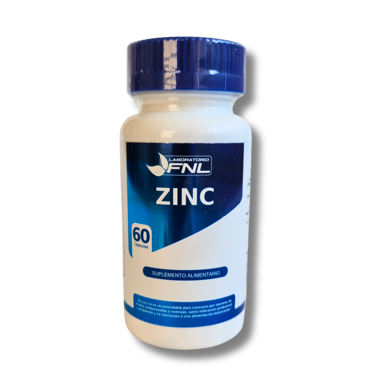 Zinc 60 Cápsulas (2 meses) - FNL-Vitaminas-Mercado Silvestre
