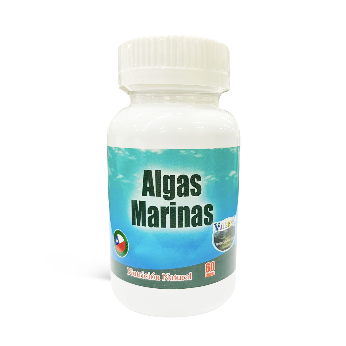 Algas Marinas 60 Cápsulas (1 mes) - Valle y Sol-Té/Café/Infusiones-Mercado Silvestre