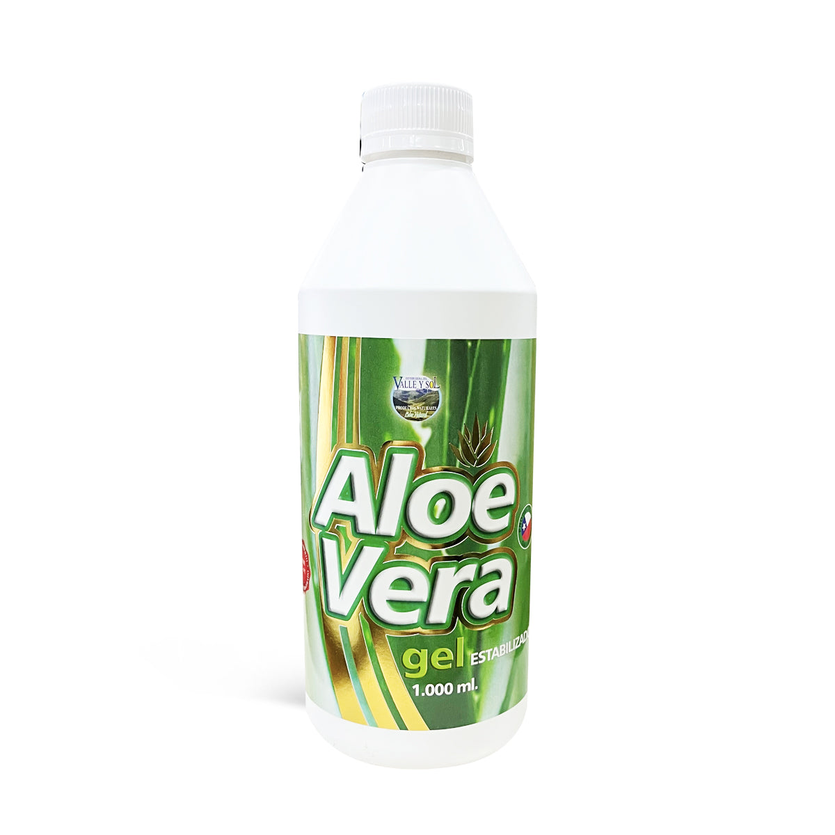Aloe Vera Gel Estabilizado 1lt - Valle y Sol-Vitaminas-Mercado Silvestre