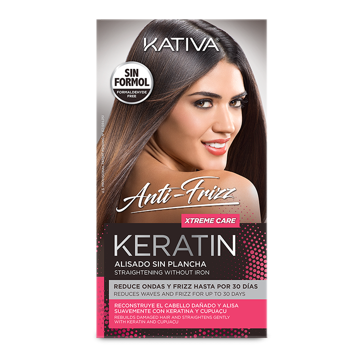 Kit Keratin Anti Frizz Alisado Sin Plancha Xtreme Care - Kativa-Belleza Natural-Mercado Silvestre