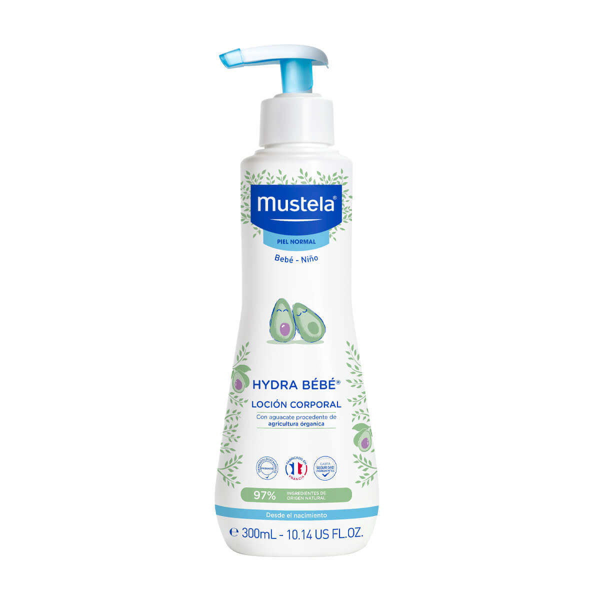 Leche Corporal Hydra Bebé - Niños 300ml - Mustela-Belleza Natural-Mercado Silvestre