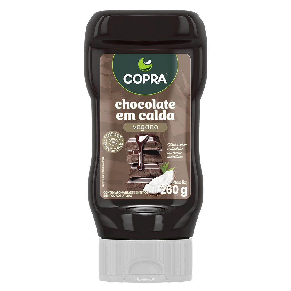 Salsa de Chocolate Coco Vegana 260g – Sin Gluten – Copra