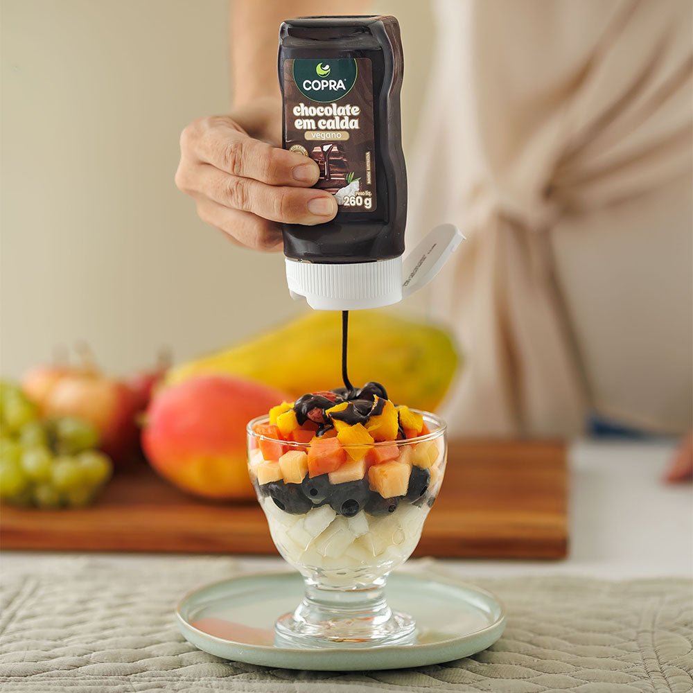 Salsa de Chocolate Coco Vegana 260g – Sin Gluten – Copra