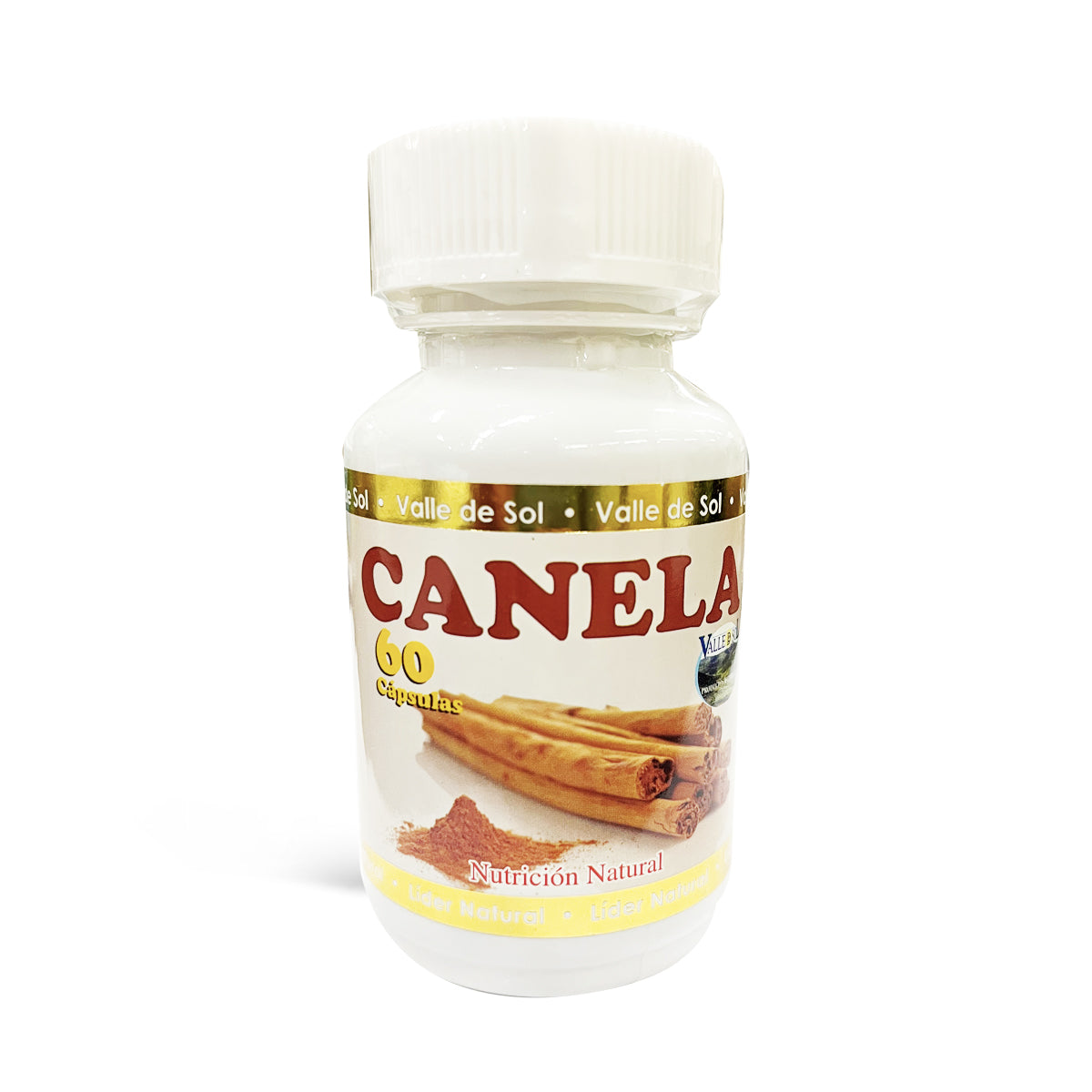 Canela 60 Cápsulas - Valle y Sol-Té/Café/Infusiones-Mercado Silvestre