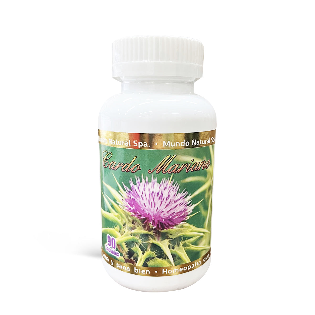 Cardo Mariano 400mg 90 Cápsulas (1,5 meses) - Mundo Natural-Té/Café/Infusiones-Mercado Silvestre