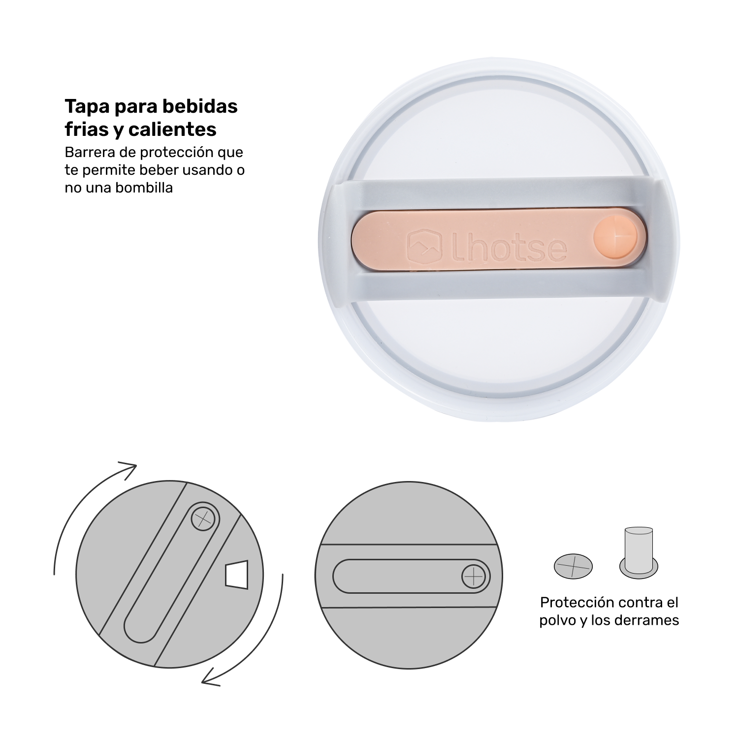 Vaso Térmico Tumbler 1180ml Pink - Lhotse-Hogar-Mercado Silvestre