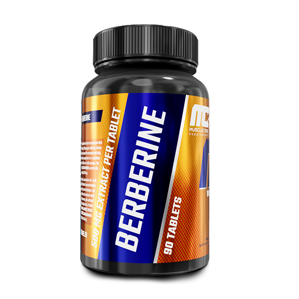 Berberina 500mg – Control de Azúcar & Metabolismo – 90 Tabletas (3 meses) – Muscle Care