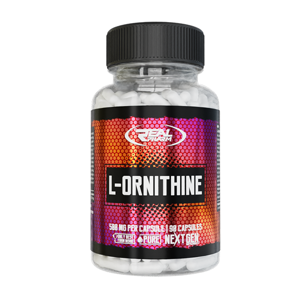 L-Ornitina 500mg – 90 Cápsulas (3 meses) – Real Pharm