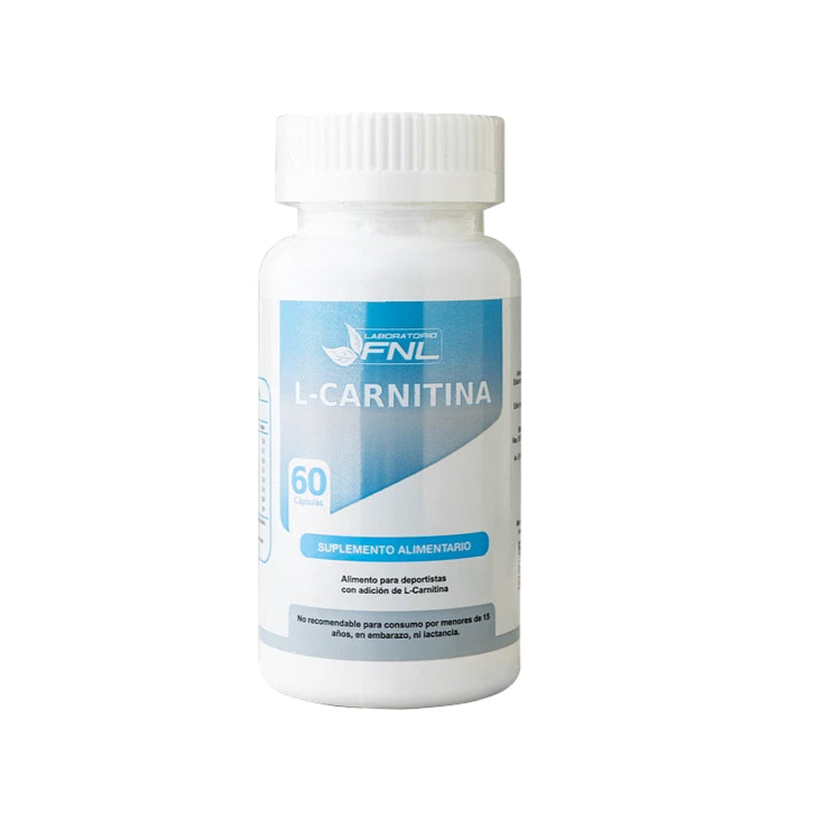 L-Carnitina 150mg 60 Cápsulas (2 meses) - FNL-Vitaminas-Mercado Silvestre