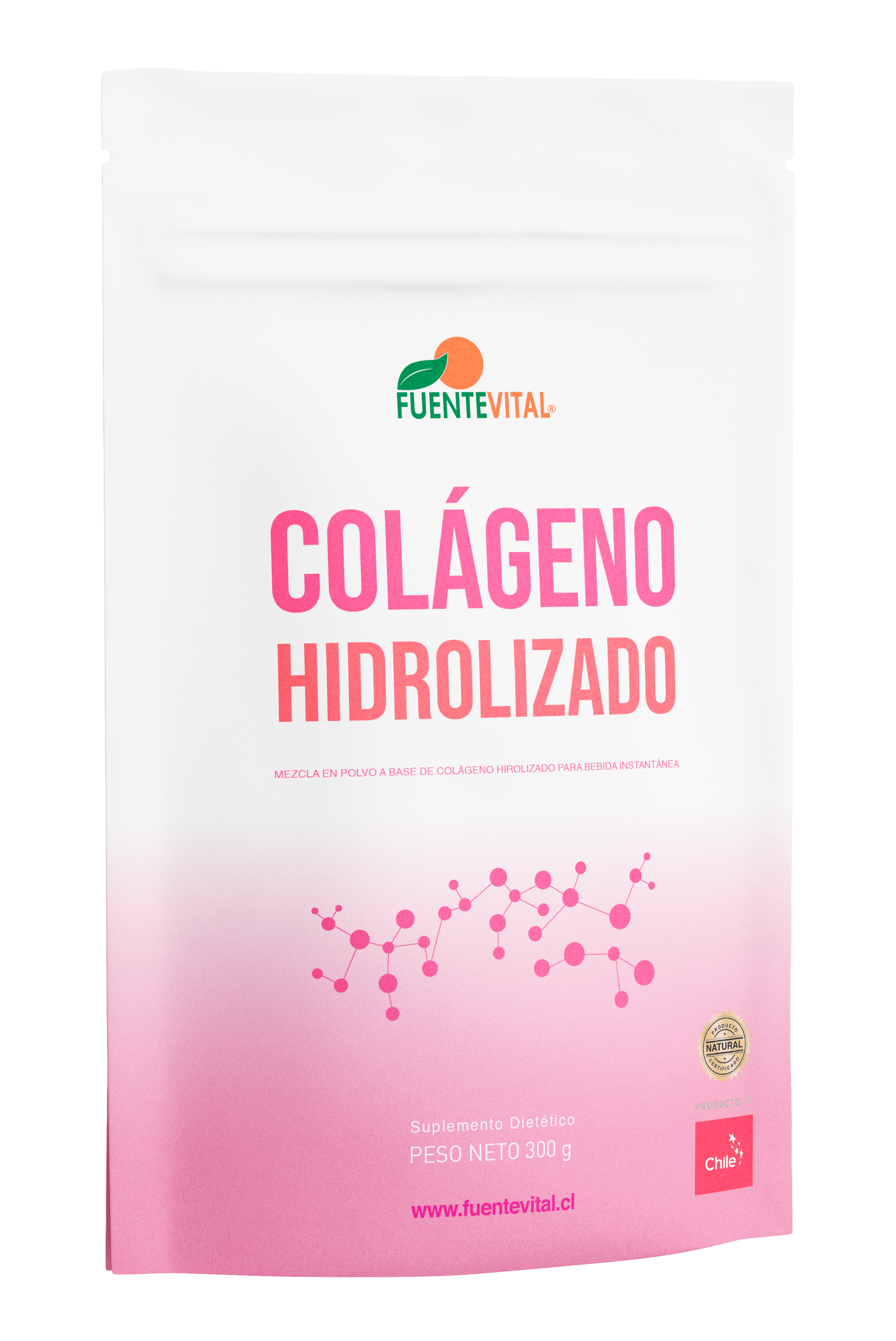 Colágeno Hidrolizado en Polvo 300g – Fuente Vital
