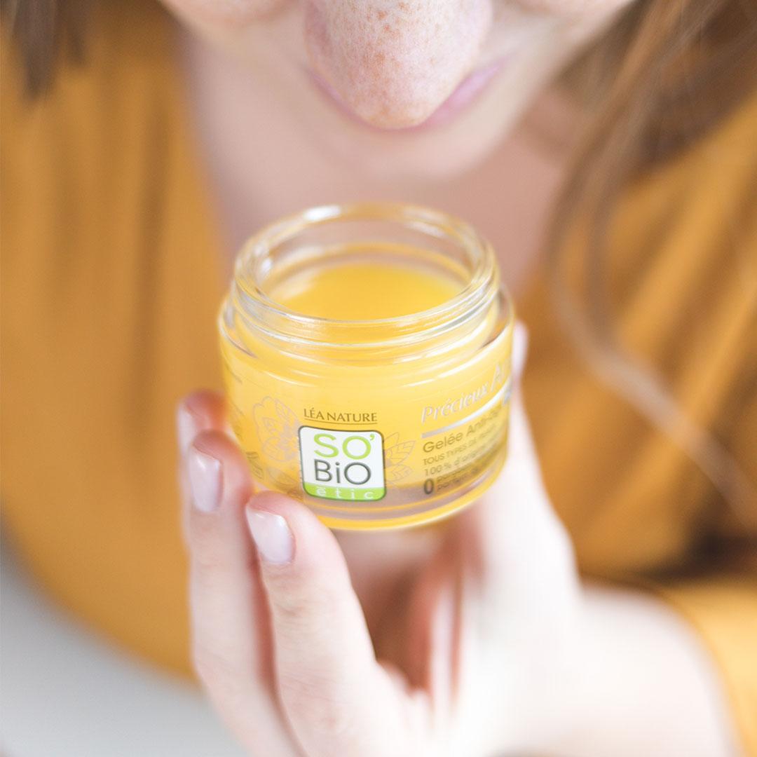 Gel de Noche Anti Age Aceite de Argán con Ácido Hialurónico 40ml - So Bio Etic-Belleza Natural-Mercado Silvestre