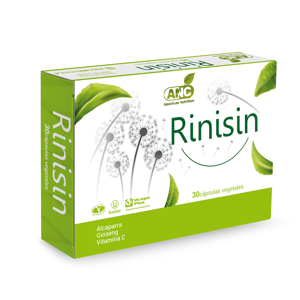 Rinisin 30 Cápsulas Vegetales (1 mes) - ANC-Vitaminas-Mercado Silvestre