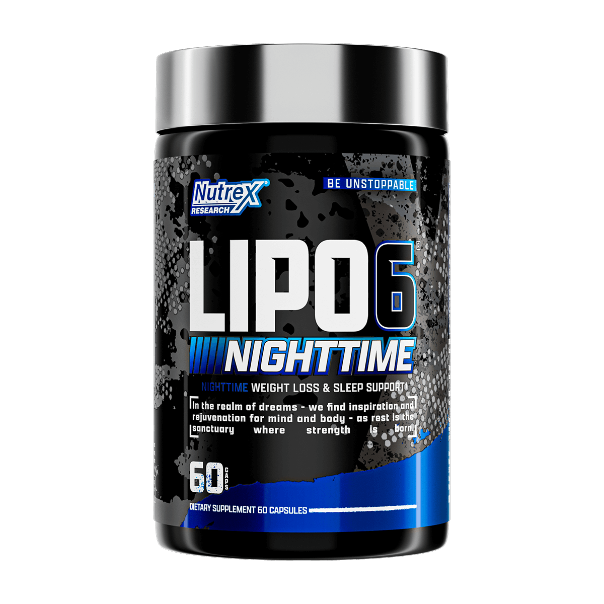 Lipo 6 Black Nighttime 60 Cápsulas (2 meses) - Nutrex-Vitaminas-Mercado Silvestre