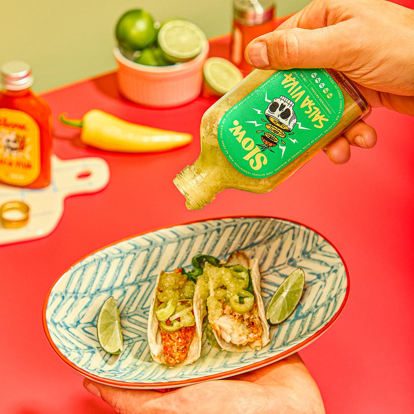 Slow Piña y Ají Verde Salsa Fermentada 100ml - Slow Company