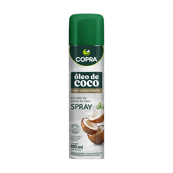 Aceite de Coco Spray 100ml – Sin Sabor – Sin Gluten – Copra